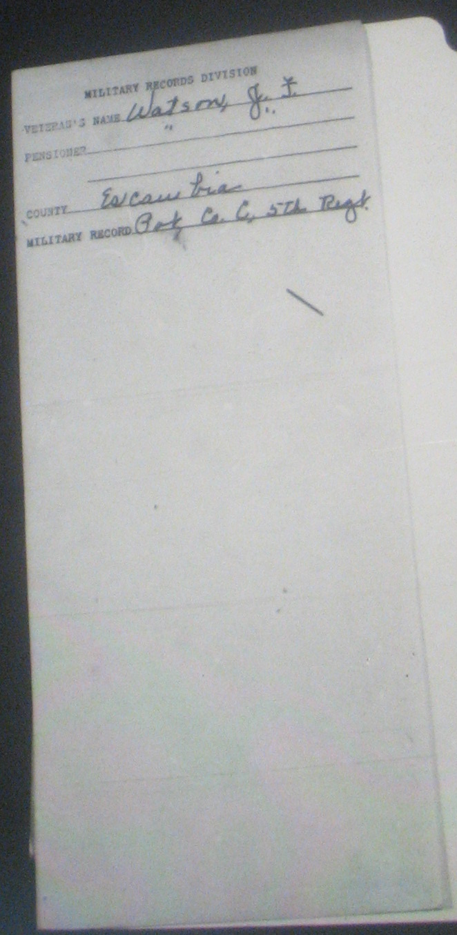 J F Watson pension application