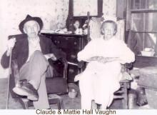Claude and Mattie Hall Vaughn
