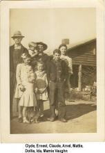 Claude and Mattie Vaughn Family