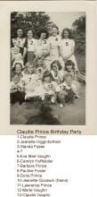Claudie Prince Birthday Party