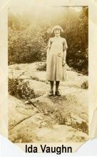 Ida Vaughn, daughter of Claud Vaughn
