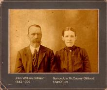 John and Nancy McCauley Gilliland