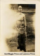 Maggie Prince and nephew Lawrence Prince