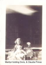 Marilyn, Doris, and Claudia Prince, children of Herman and Dollie Prince