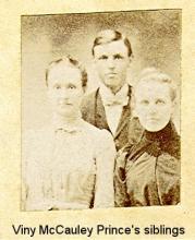 Possibly Viny McCauley's siblings, though lady on right has been tentatively identified as Olivia Prince.